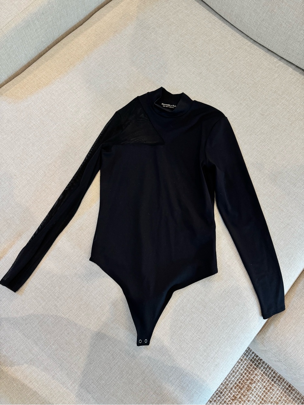 Abercrombie & Fitch Black Turtleneck Top